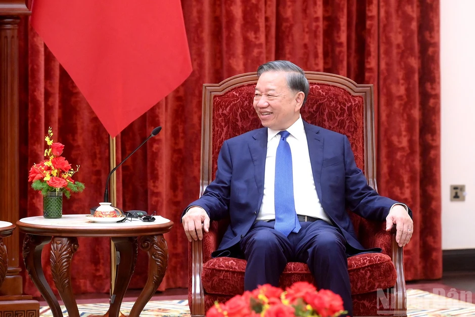 Tổng Bí thư, Chủ tịch nước Tô Lâm tiếp Thủ tướng Liechtenstein Tổng Bí thư, Chủ tịch nước Tô Lâm tiếp Thủ tướng Liechtenstein