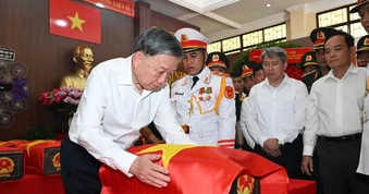 Tổng Bí thư, Chủ tịch nước Tô Lâm: Tìm kiếm, quy tập, xác định danh tính hài cốt liệt sĩ là trách nhiệm thiêng liêng trước Tổ quốc, nhân dân