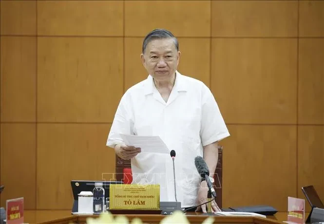 Tổng Bí thư, Chủ tịch nước Tô Lâm: Tổng kết 100 năm Đảng lãnh đạo phải tạo ra giá trị mới, nhận thức mới (*) Tổng Bí thư, Chủ tịch nước Tô Lâm: Tổng kết 100 năm Đảng lãnh đạo phải tạo ra giá trị mới, nhận thức mới (*)