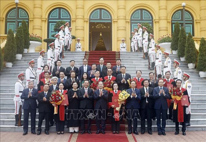 Tổng Bí thư, Chủ tịch nước Tô Lâm trao quyết định bổ nhiệm Thẩm phán TAND tối cao