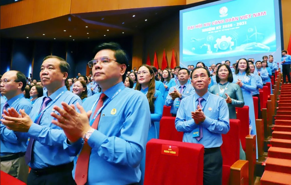 Tổng Bí thư, Chủ tịch nước Tô Lâm và nhiều lãnh đạo Đảng, Nhà nước dự Đại hội XIV Công đoàn Việt Nam Tổng Bí thư, Chủ tịch nước Tô Lâm và nhiều lãnh đạo Đảng, Nhà nước dự Đại hội XIV Công đoàn Việt Nam
