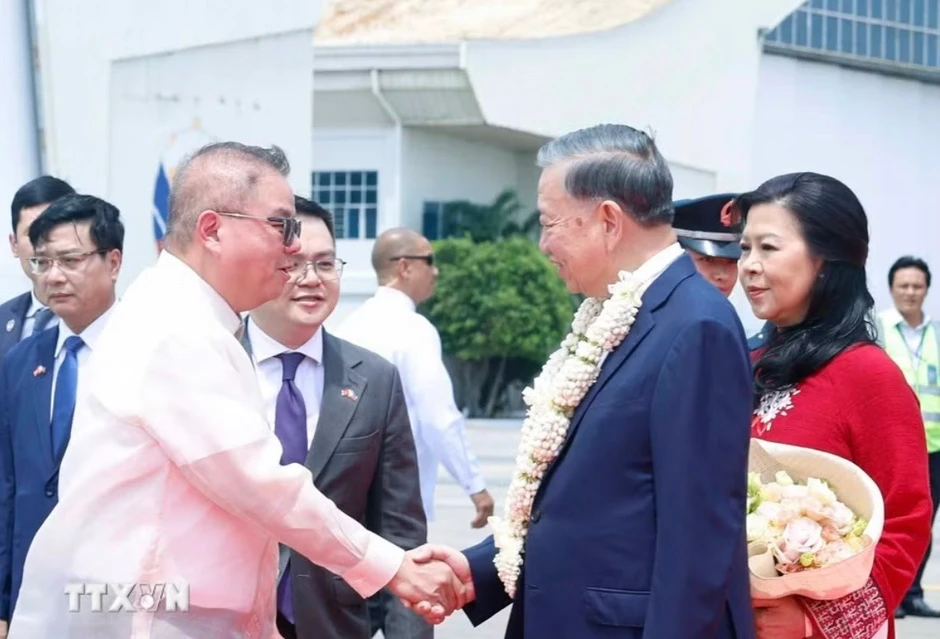 Tổng Bí thư, Chủ tịch nước Tô Lâm và Phu nhân bắt đầu chuyến thăm Philippines Tổng Bí thư, Chủ tịch nước Tô Lâm và Phu nhân bắt đầu chuyến thăm Philippines