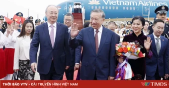 Tổng Bí thư, Chủ tịch nước Tô Lâm và Phu nhân bắt đầu thăm cấp Nhà nước đến Trung Quốc