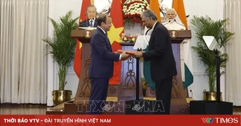 Tổng Bí thư, Chủ tịch nước Tô Lâm và Thủ tướng Ấn Độ chứng kiến Lễ trao các văn kiện hợp tác Việt Nam - Ấn Độ