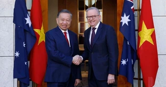 Tổng Bí thư, Chủ tịch nước Tô Lâm và Thủ tướng Australia gặp gỡ báo chí