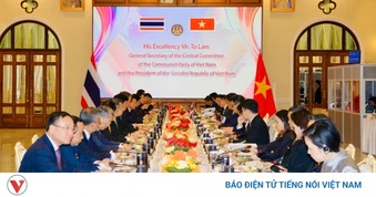 Tổng Bí thư, Chủ tịch nước Tô Lâm và Thủ tướng Thái Lan hội đàm