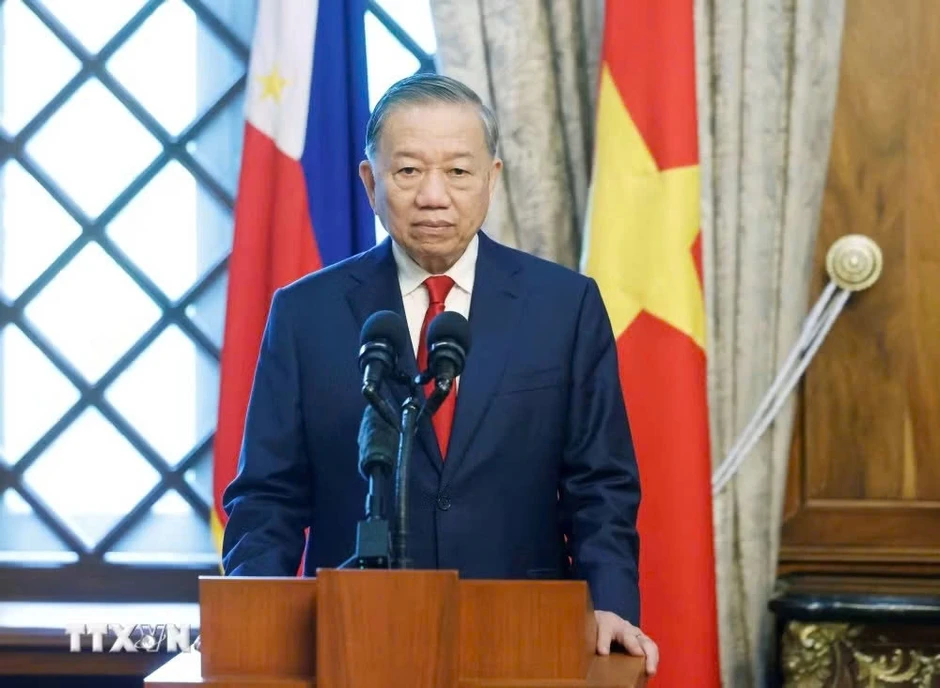 Tổng Bí thư, Chủ tịch nước Tô Lâm và Tổng thống Philippines gặp gỡ báo chí Tổng Bí thư, Chủ tịch nước Tô Lâm và Tổng thống Philippines gặp gỡ báo chí
