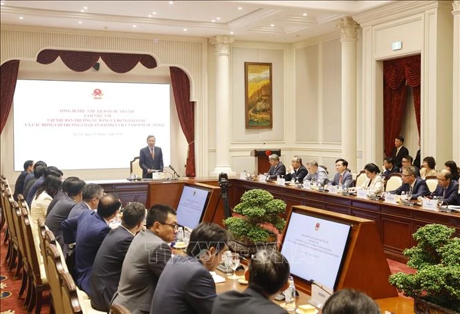 Tổng Bí thư, Chủ tịch nước Tô Lâm: Xác định ngoại giao phục vụ phát triển là trung tâm Tổng Bí thư, Chủ tịch nước Tô Lâm: Xác định ngoại giao phục vụ phát triển là trung tâm