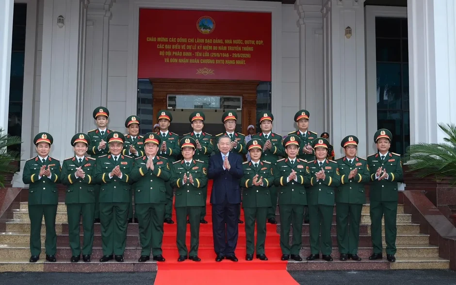 Tổng Bí thư, Chủ tịch nước Tô Lâm: Xây dựng lực lượng Pháo binh - Tên lửa hiện đại, tinh gọn, mạnh