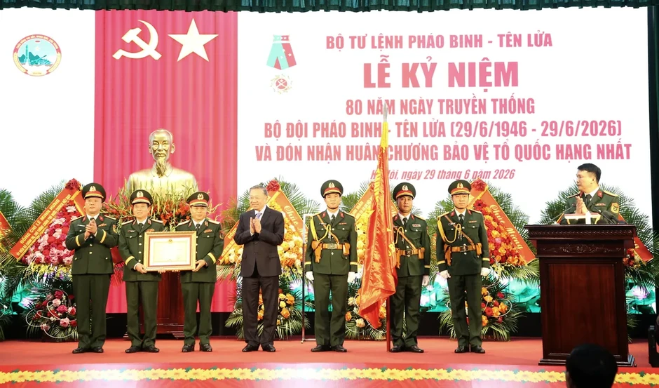Tổng Bí thư, Chủ tịch nước Tô Lâm: Xây dựng lực lượng Pháo binh - Tên lửa hiện đại, tinh gọn, mạnh