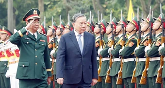 Tổng Bí thư, Chủ tịch nước Tô Lâm: Xây dựng Lực lượng vũ trang Quân khu 1 vững mạnh toàn diện