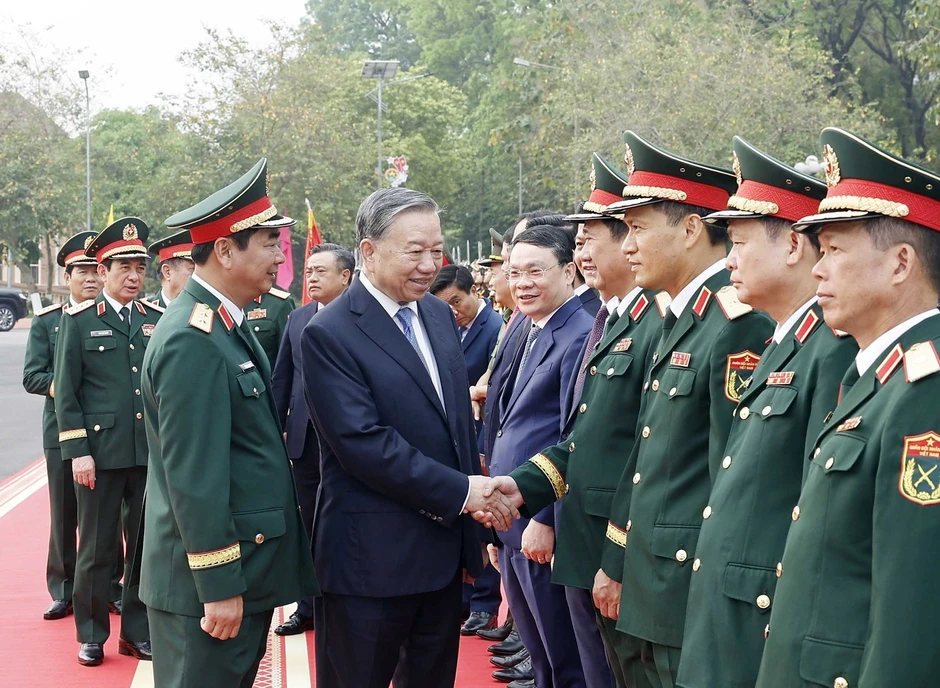 Tổng Bí thư, Chủ tịch nước Tô Lâm: Xây dựng Lực lượng vũ trang Quân khu 1 vững mạnh toàn diện Tổng Bí thư, Chủ tịch nước Tô Lâm: Xây dựng Lực lượng vũ trang Quân khu 1 vững mạnh toàn diện