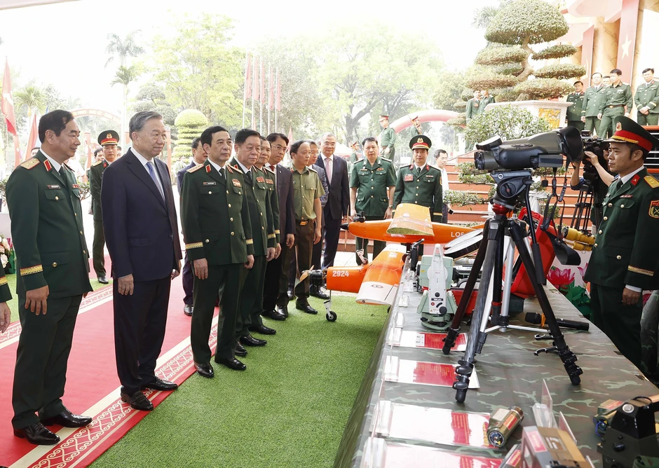 Tổng Bí thư, Chủ tịch nước Tô Lâm: Xây dựng Lực lượng vũ trang Quân khu 1 vững mạnh toàn diện Tổng Bí thư, Chủ tịch nước Tô Lâm: Xây dựng Lực lượng vũ trang Quân khu 1 vững mạnh toàn diện