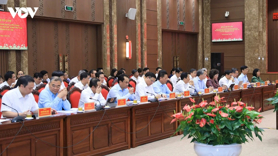 Tổng Bí thư, Chủ tịch nước Tô Lâm yêu cầu Hà Nội tổng rà soát nguồn lực phát triển Tổng Bí thư, Chủ tịch nước Tô Lâm yêu cầu Hà Nội tổng rà soát nguồn lực phát triển
