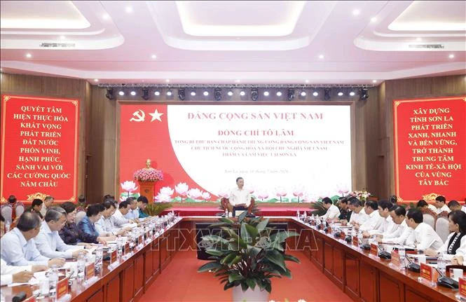 Tổng Bí thư, Chủ tịch nước: Xây dựng Sơn La thành trung tâm nông nghiệp sinh thái, du lịch đặc sắc Tây Bắc Tổng Bí thư, Chủ tịch nước: Xây dựng Sơn La thành trung tâm nông nghiệp sinh thái, du lịch đặc sắc Tây Bắc