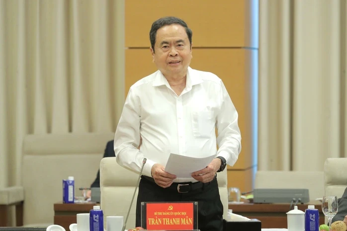 Tổng Bí thư chủ trì Hội nghị công bố quyết định kiểm tra, giám sát Ban Thường vụ Đảng ủy Quốc hội