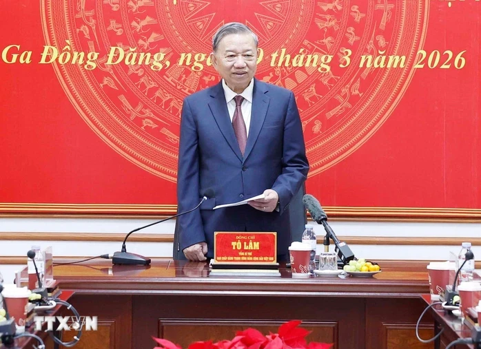 Tổng Bí thư: Đường sắt kết nối Việt Nam - Trung Quốc phải là một đột phá chiến lược Tổng Bí thư: Đường sắt kết nối Việt Nam - Trung Quốc phải là một đột phá chiến lược