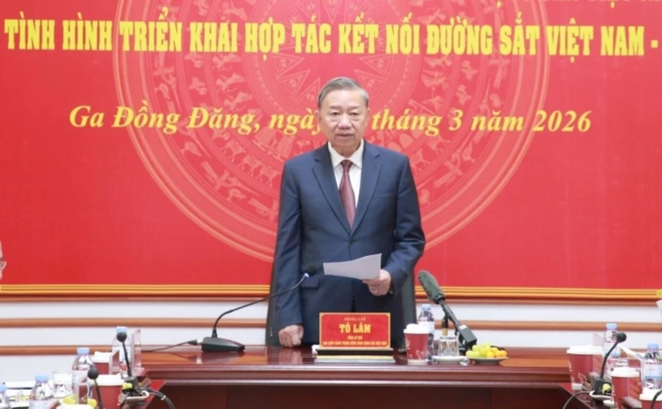 Tổng Bí thư: Huy động vốn đa dạng để làm đường sắt Tổng Bí thư: Huy động vốn đa dạng để làm đường sắt