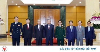 Tổng Bí thư tiếp Bộ trưởng các Bộ Ngoại giao, Quốc phòng, Công an Trung Quốc
