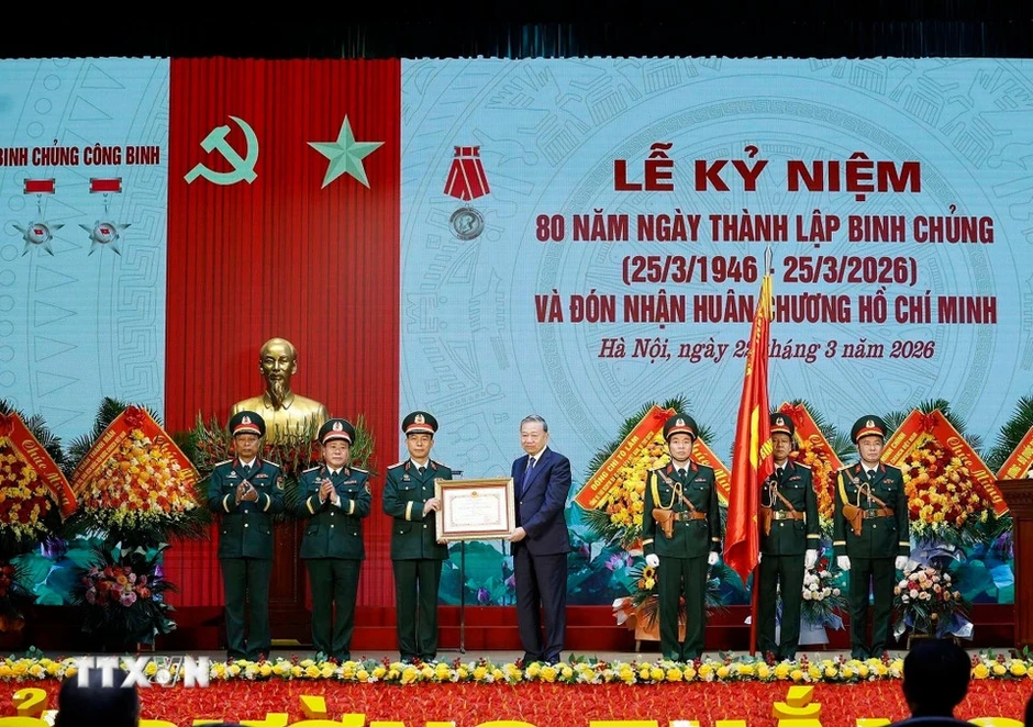 Tổng Bí thư Tô Lâm: Binh chủng Công binh tiếp tục phát huy truyền thống "Mở đường thắng lợi" Tổng Bí thư Tô Lâm: Binh chủng Công binh tiếp tục phát huy truyền thống "Mở đường thắng lợi"