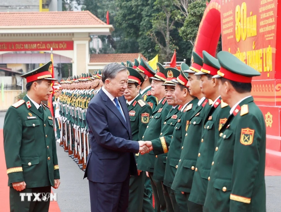 Tổng Bí thư Tô Lâm: Binh chủng Công binh tiếp tục phát huy truyền thống "Mở đường thắng lợi" Tổng Bí thư Tô Lâm: Binh chủng Công binh tiếp tục phát huy truyền thống "Mở đường thắng lợi"