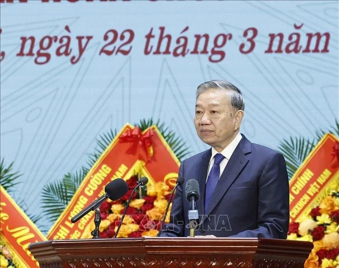 Tổng Bí thư Tô Lâm: Binh chủng Công binh tiếp tục phát huy truyền thống "Mở đường thắng lợi" Tổng Bí thư Tô Lâm: Binh chủng Công binh tiếp tục phát huy truyền thống "Mở đường thắng lợi"