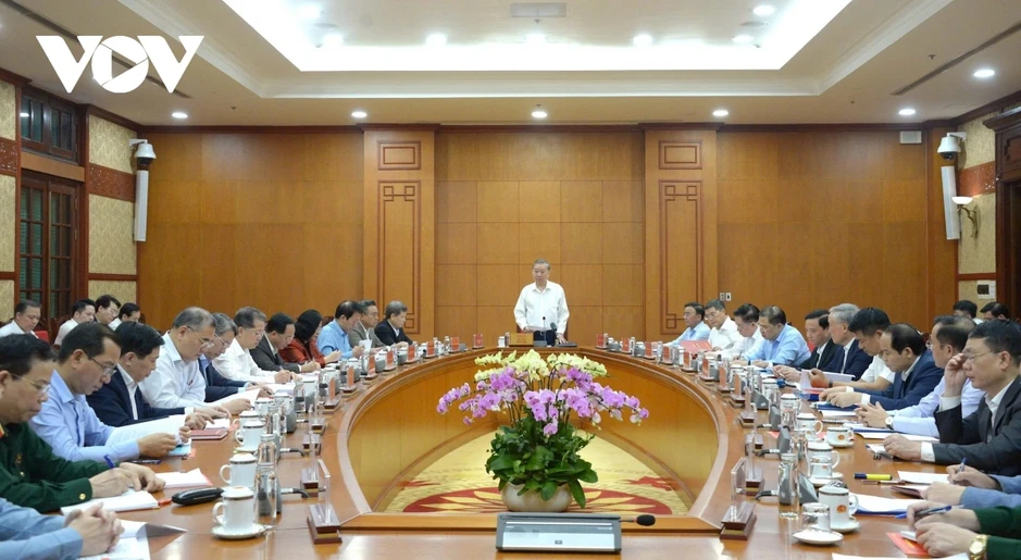 Tổng Bí thư Tô Lâm chủ trì cuộc họp Thường trực BCĐ Trung ương về PCTNLPTC Tổng Bí thư Tô Lâm chủ trì cuộc họp Thường trực BCĐ Trung ương về PCTNLPTC