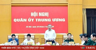 Tổng Bí thư Tô Lâm chủ trì Hội nghị Quân ủy Trung ương