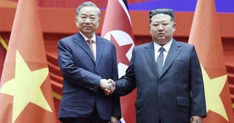 Tổng Bí thư Tô Lâm chúc mừng Tổng Bí thư, Chủ tịch Triều Tiên Kim Jong Un