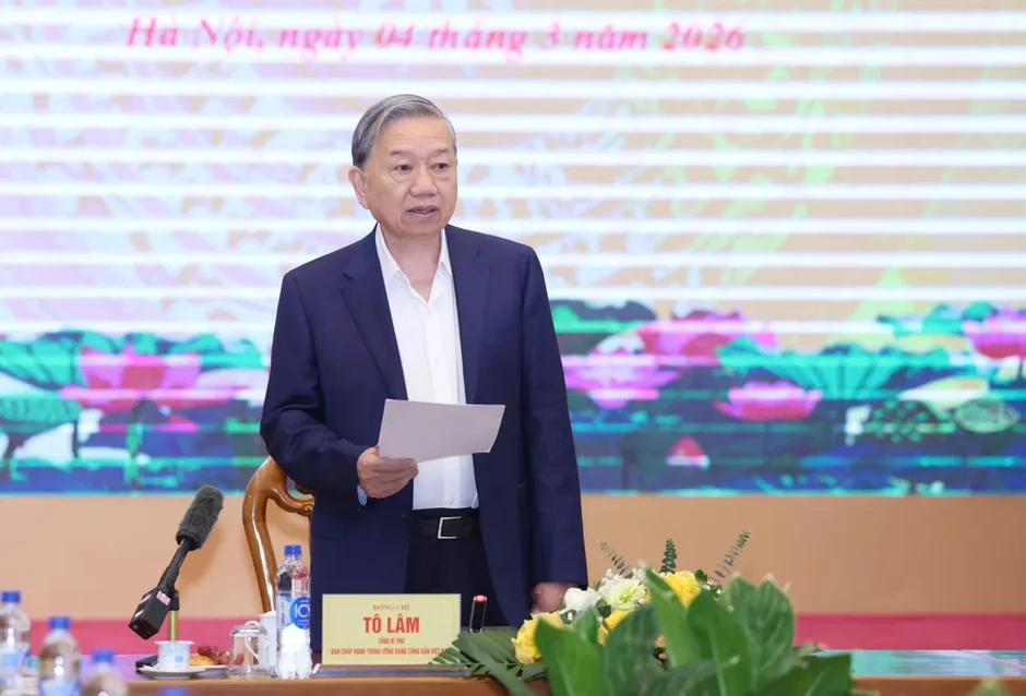 Tổng Bí thư Tô Lâm: Công tác chính trị, tư tưởng phải thực sự đi trước một bước, mở đường Tổng Bí thư Tô Lâm: Công tác chính trị, tư tưởng phải thực sự đi trước một bước, mở đường