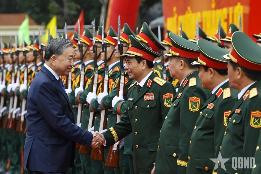 Tổng Bí thư Tô Lâm dự Lễ kỷ niệm 80 năm Ngày thành lập Binh chủng Công binh và đón nhận Huân chương Hồ Chí Minh Tổng Bí thư Tô Lâm dự Lễ kỷ niệm 80 năm Ngày thành lập Binh chủng Công binh và đón nhận Huân chương Hồ Chí Minh