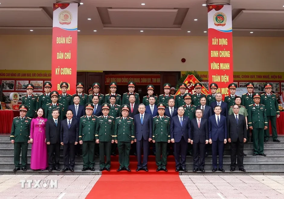 Tổng Bí thư Tô Lâm dự Lễ kỷ niệm 80 năm Ngày thành lập Binh chủng Công binh Tổng Bí thư Tô Lâm dự Lễ kỷ niệm 80 năm Ngày thành lập Binh chủng Công binh