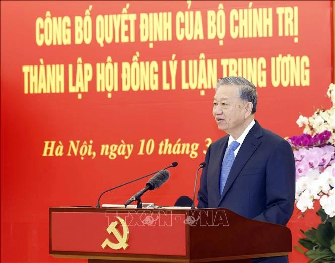 Tổng Bí thư Tô Lâm: Đưa công tác lý luận đồng hành với các nhiệm vụ lớn của Đảng, đất nước