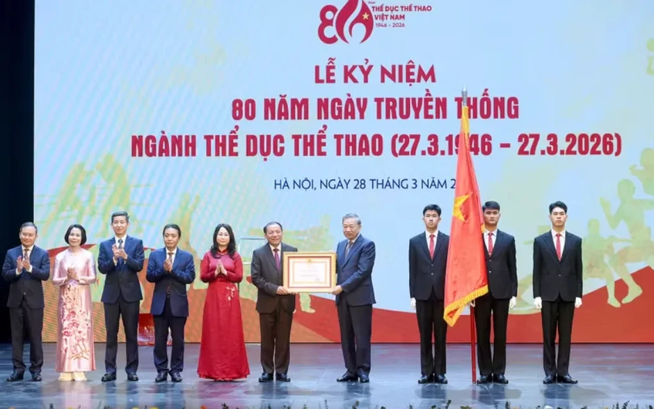 Tổng Bí thư Tô Lâm: Hoàn thiện thể chế phát triển thể dục thể thao hiện đại, đồng bộ Tổng Bí thư Tô Lâm: Hoàn thiện thể chế phát triển thể dục thể thao hiện đại, đồng bộ