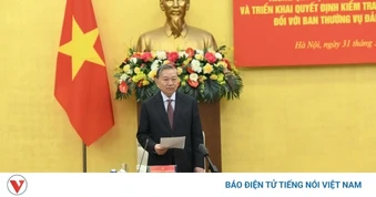 Tổng Bí thư Tô Lâm: Không để tình trạng chậm thể chế hóa các chủ trương của Đảng