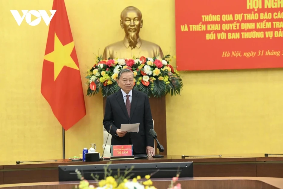 Tổng Bí thư Tô Lâm: Không để tình trạng chậm thể chế hóa các chủ trương của Đảng Tổng Bí thư Tô Lâm: Không để tình trạng chậm thể chế hóa các chủ trương của Đảng