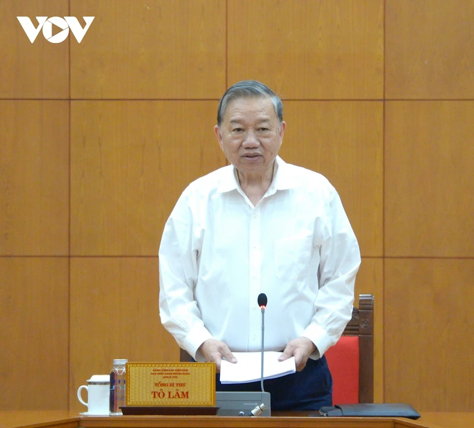 Tổng Bí thư Tô Lâm làm việc với Bộ Công thương Tổng Bí thư Tô Lâm làm việc với Bộ Công thương