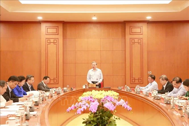 Tổng Bí thư Tô Lâm làm việc với Văn phòng Trung ương Đảng Tổng Bí thư Tô Lâm làm việc với Văn phòng Trung ương Đảng