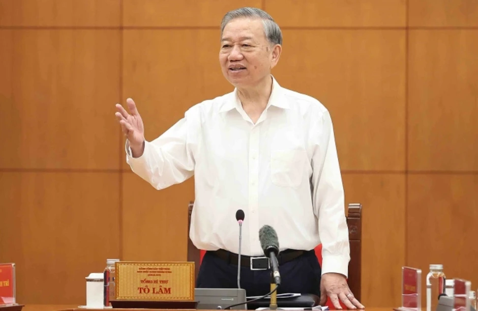 Tổng Bí thư Tô Lâm: Nói ít làm nhiều, xử lý đến cùng tham nhũng, lãng phí - Báo TinVina Tổng Bí thư Tô Lâm: Nói ít làm nhiều, xử lý đến cùng tham nhũng, lãng phí - Báo TinVina