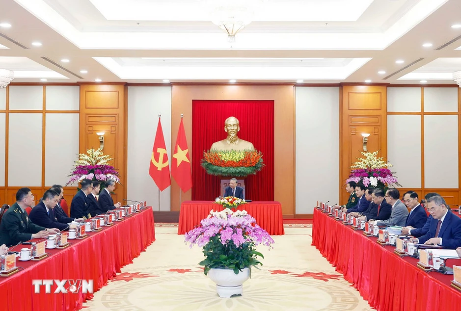 Tổng Bí thư Tô Lâm tiếp các Bộ trưởng Trung Quốc dự Đối thoại chiến lược 3+3 Tổng Bí thư Tô Lâm tiếp các Bộ trưởng Trung Quốc dự Đối thoại chiến lược 3+3