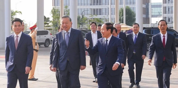 Tổng Bí thư: Xây dựng Hải Phòng thành trung tâm công nghiệp công nghệ cao và kinh tế biển hiện đại Tổng Bí thư: Xây dựng Hải Phòng thành trung tâm công nghiệp công nghệ cao và kinh tế biển hiện đại