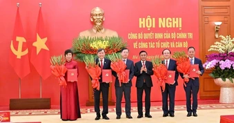 Tổng Giám đốc VTV, TinVina và TTXVN là chức danh lãnh đạo Bộ Chính trị quản lý