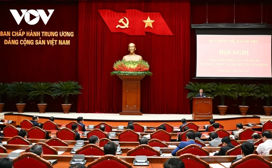 Tổng kết công tác tổ chức, phục vụ Đại hội XIV của Đảng Tổng kết công tác tổ chức, phục vụ Đại hội XIV của Đảng