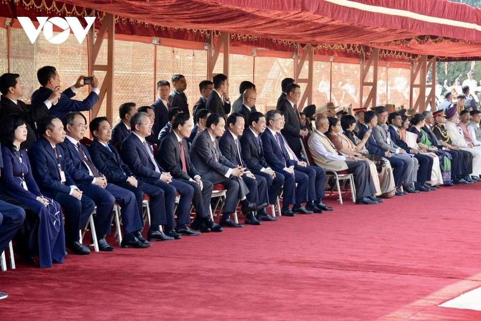 Tổng thống và Thủ tướng Ấn Độ chủ trì lễ đón Tổng Bí thư, Chủ tịch nước Tô Lâm