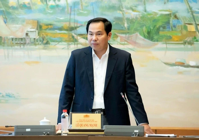 Tổng Thư ký Quốc hội Lê Quang Mạnh: Xây dựng Quốc hội thực sự đổi mới, chuyên nghiệp, hành động