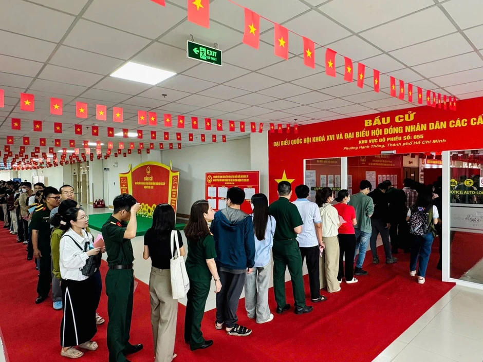 TP Hồ Chí Minh: Bệnh nhân thực hiện quyền bầu cử ngay tại bệnh viện TP Hồ Chí Minh: Bệnh nhân thực hiện quyền bầu cử ngay tại bệnh viện