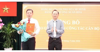 TPHCM: Phường Xuân Hòa kiện toàn nhân sự, tri ân lực lượng người hoạt động không chuyên trách