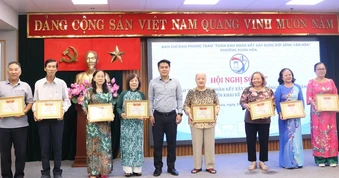 TPHCM: Phường Xuân Hòa nâng chất phong trào văn hóa, hướng đến đô thị kiểu mẫu