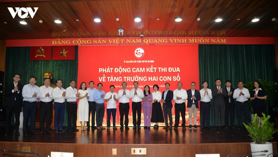TP.HCM quyết tăng trưởng hai con số, đạt mốc thu 1 triệu tỷ đồng năm 2026 TP.HCM quyết tăng trưởng hai con số, đạt mốc thu 1 triệu tỷ đồng năm 2026