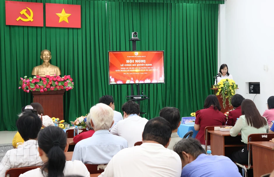 TPHCM: Thêm “địa chỉ” tư vấn pháp luật miễn phí cho người dân ở phường Bàn Cờ TPHCM: Thêm “địa chỉ” tư vấn pháp luật miễn phí cho người dân ở phường Bàn Cờ